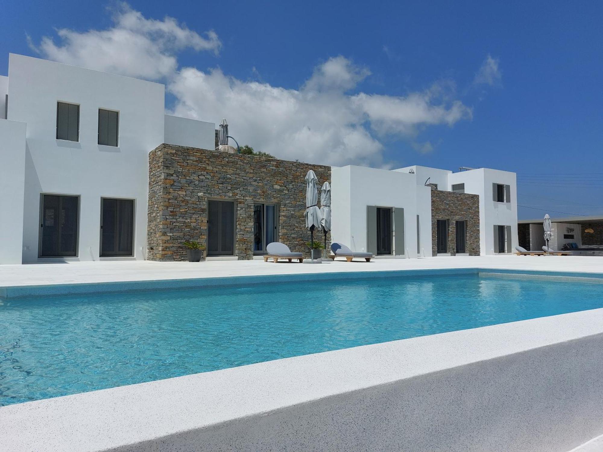 Golden Bay Luxury Villas And Suites Hriszí Aktí Kültér fotó