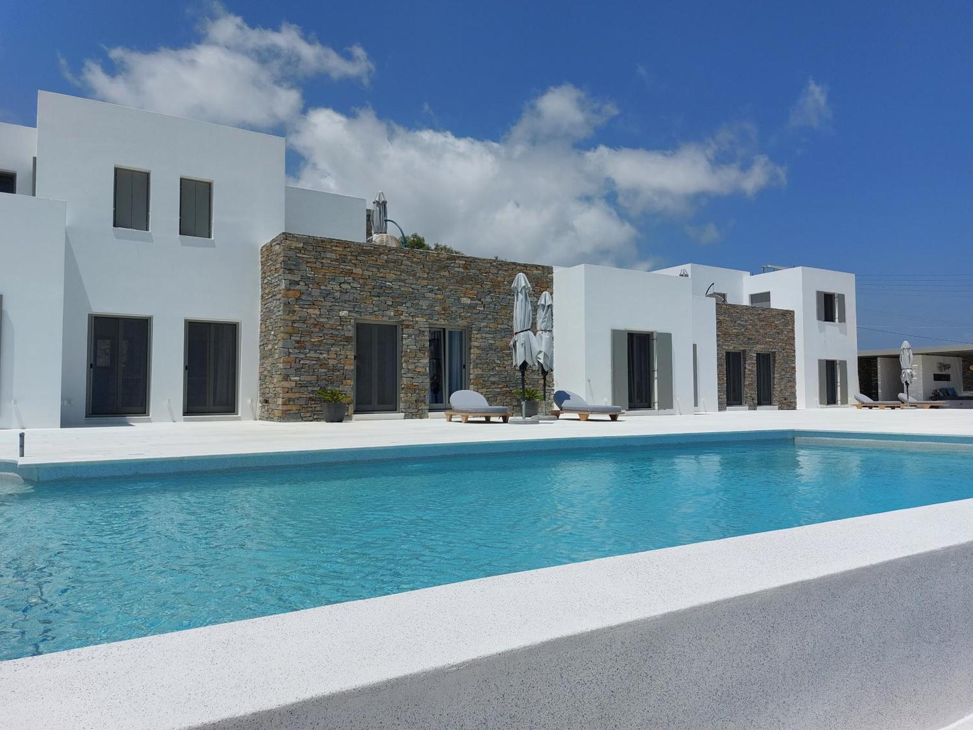Golden Bay Luxury Villas And Suites Hriszí Aktí Kültér fotó